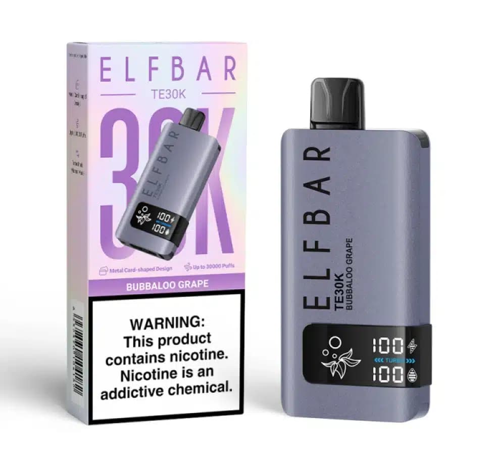 ELFBAR 30.000 - Bubbaloo Grape