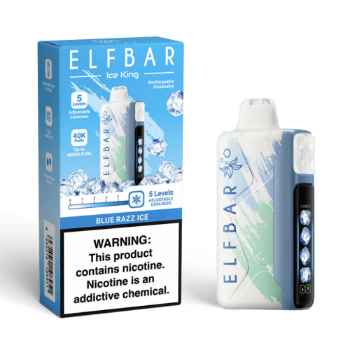 ELFBAR 40.000 ICE KING - Blue Razz Ice