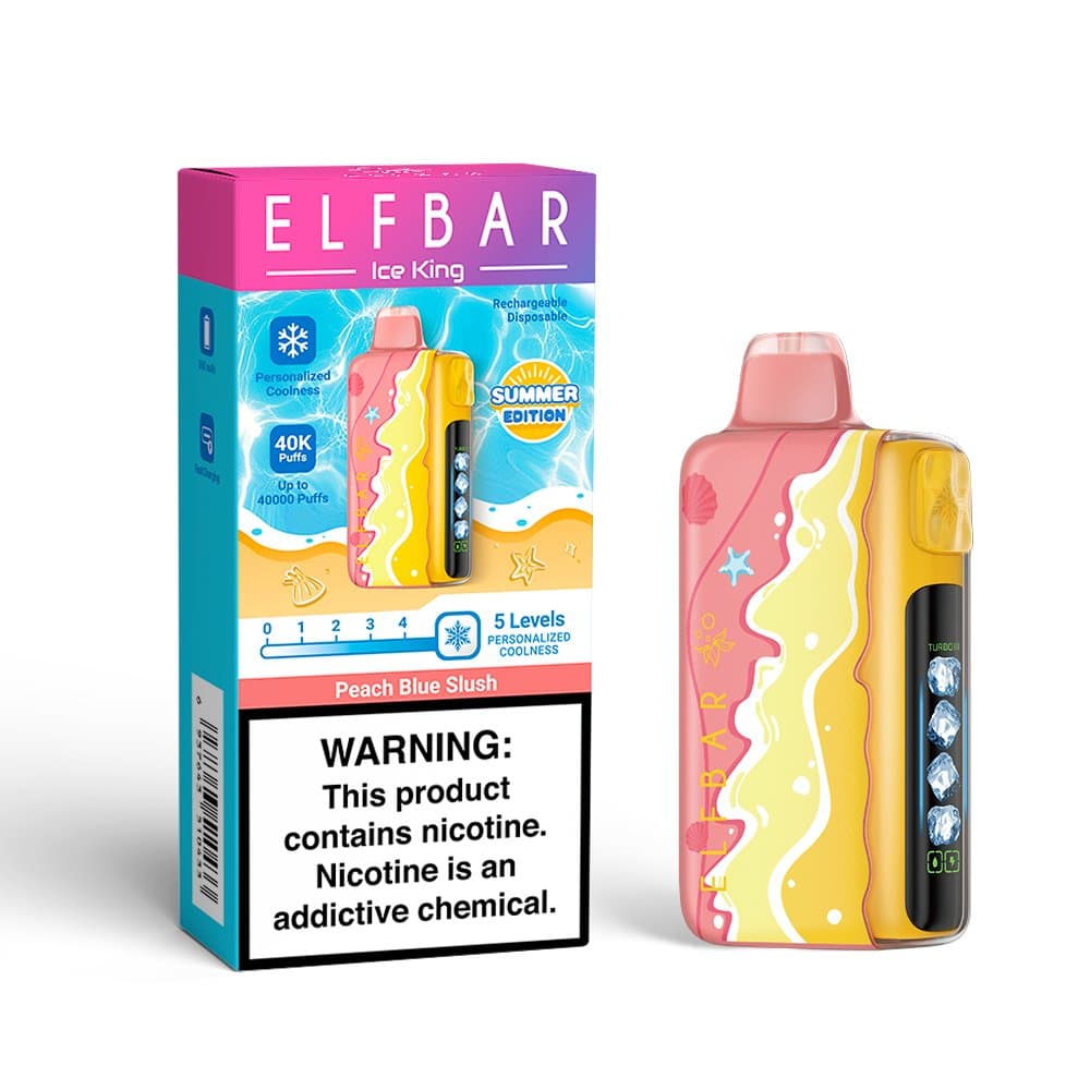 ELFBAR 40.000 ICE KING - Peach Blue Slush