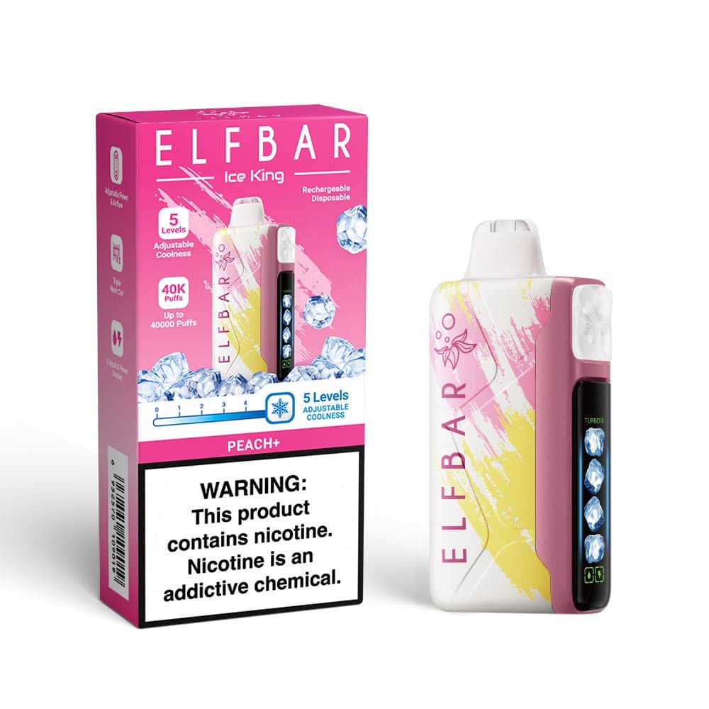 ELFBAR 40.000 ICE KING - Peach+