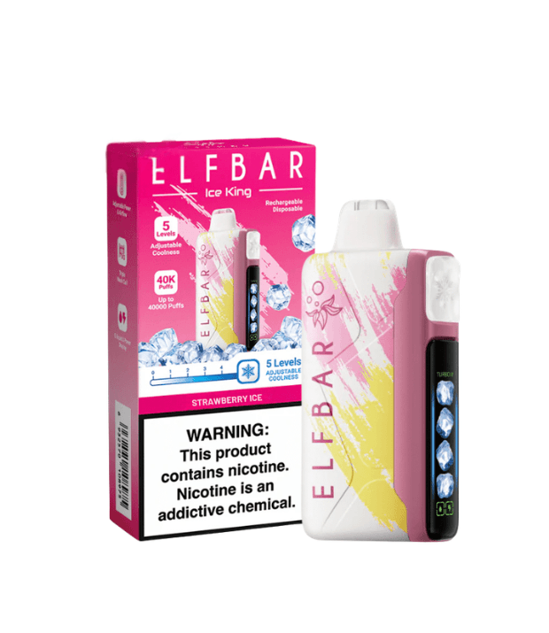 ELFBAR 40.000 ICE KING - Strawberry Ice
