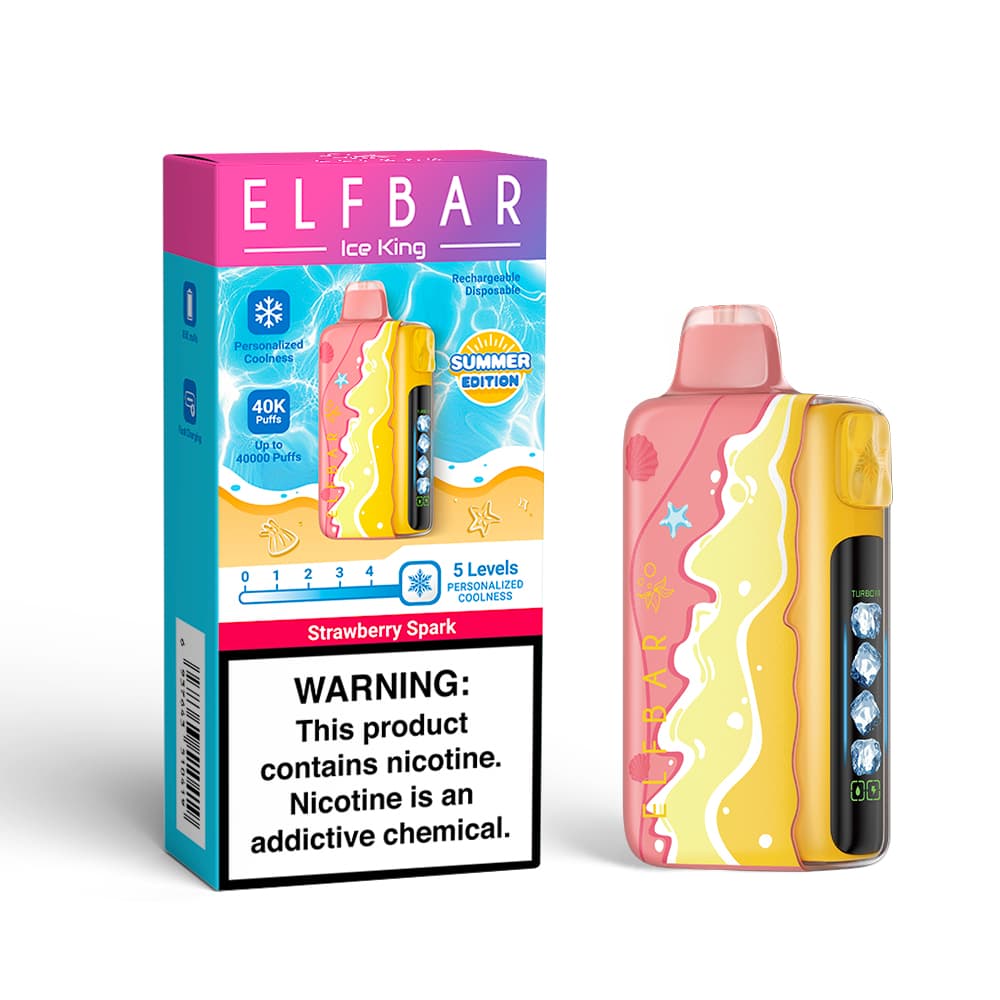 ELFBAR 40.000 ICE KING - Strawberry Spark