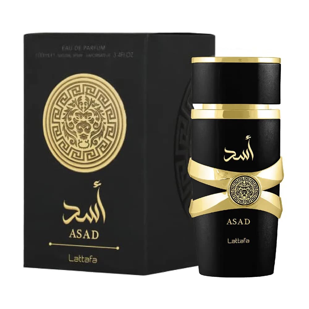LATTAFA - ASAD BLACK EDP 100ML
