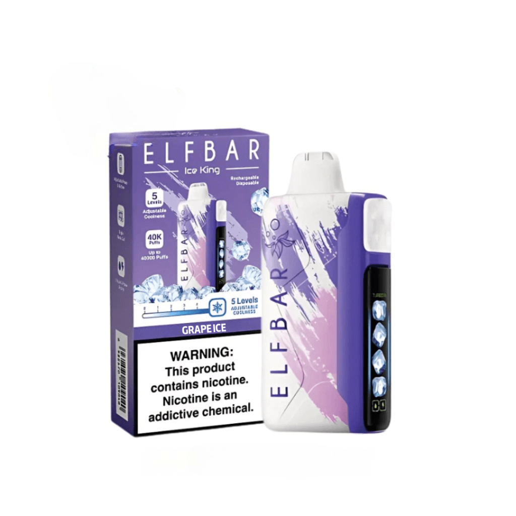 ELFBAR 40.000 ICE KING - Grape Ice