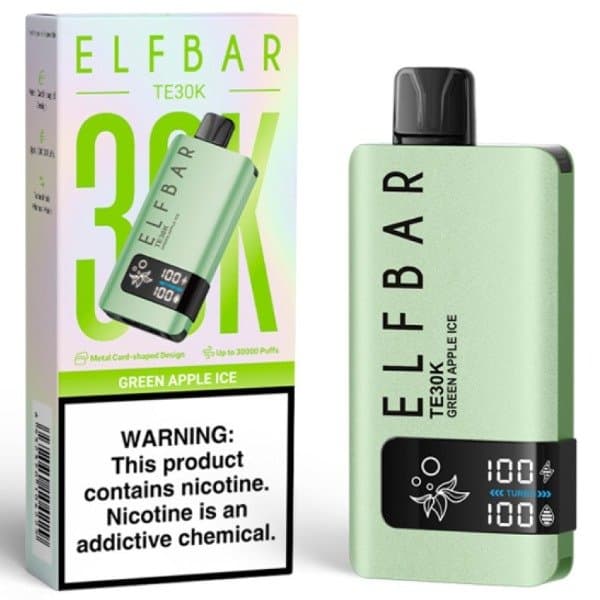 ELFBAR 30.000 - Green Apple Ice
